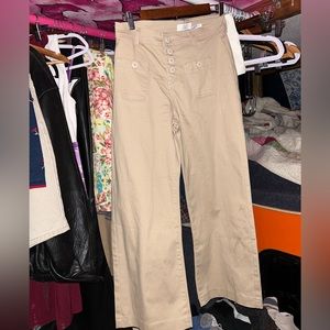 Levi’s high wasted button up